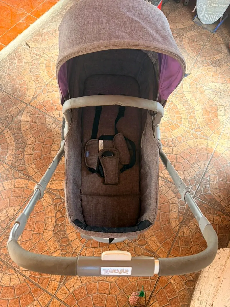 Coche de bebé Infanti gris - miniatura 2