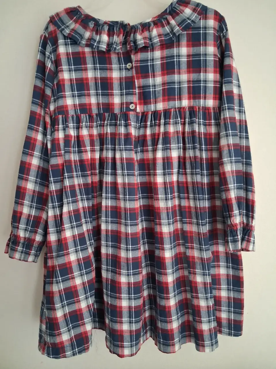 Vestido a cuadros infantil - miniatura 2