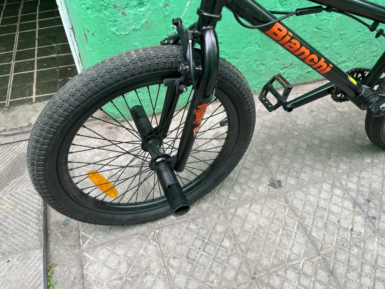 Bicicleta BMX negra Bianchi - miniatura 3