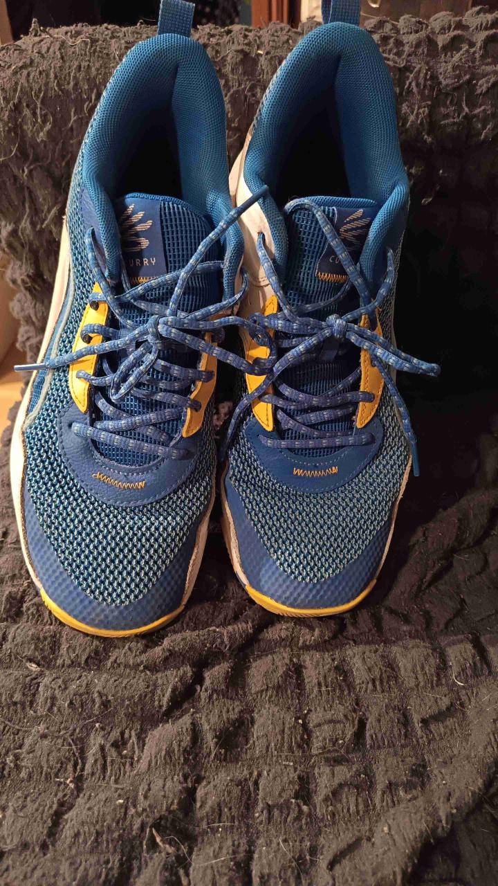 Zapatillas deportivas azul y amarillo - miniatura 2