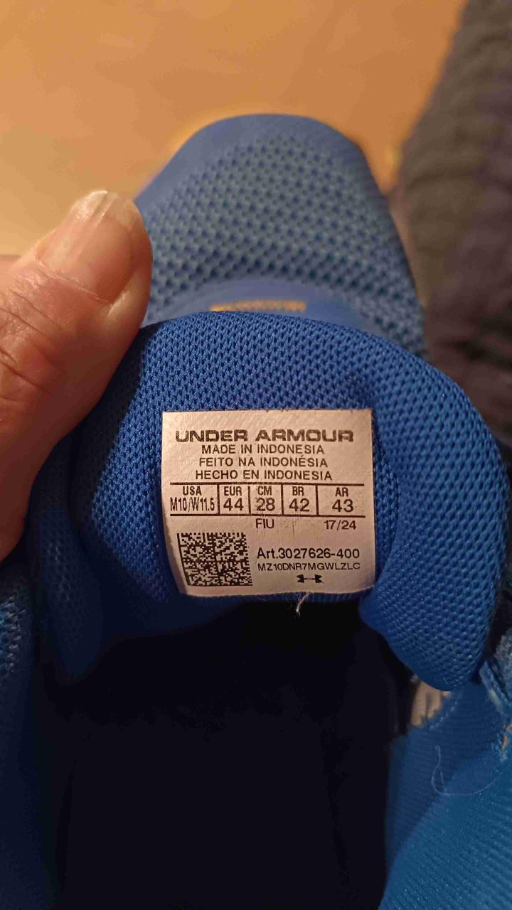 Zapatillas deportivas azul y amarillo - miniatura 4