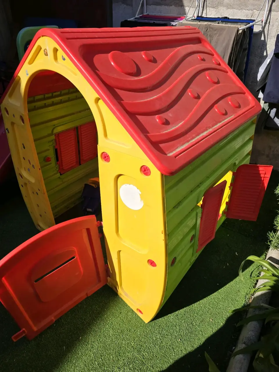 Casita de juguete infantil colorida - miniatura 4