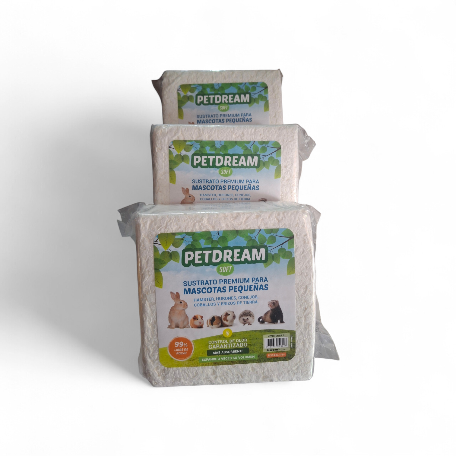 Sustrato papel sanitizado Petdream para mascotas - miniatura 1