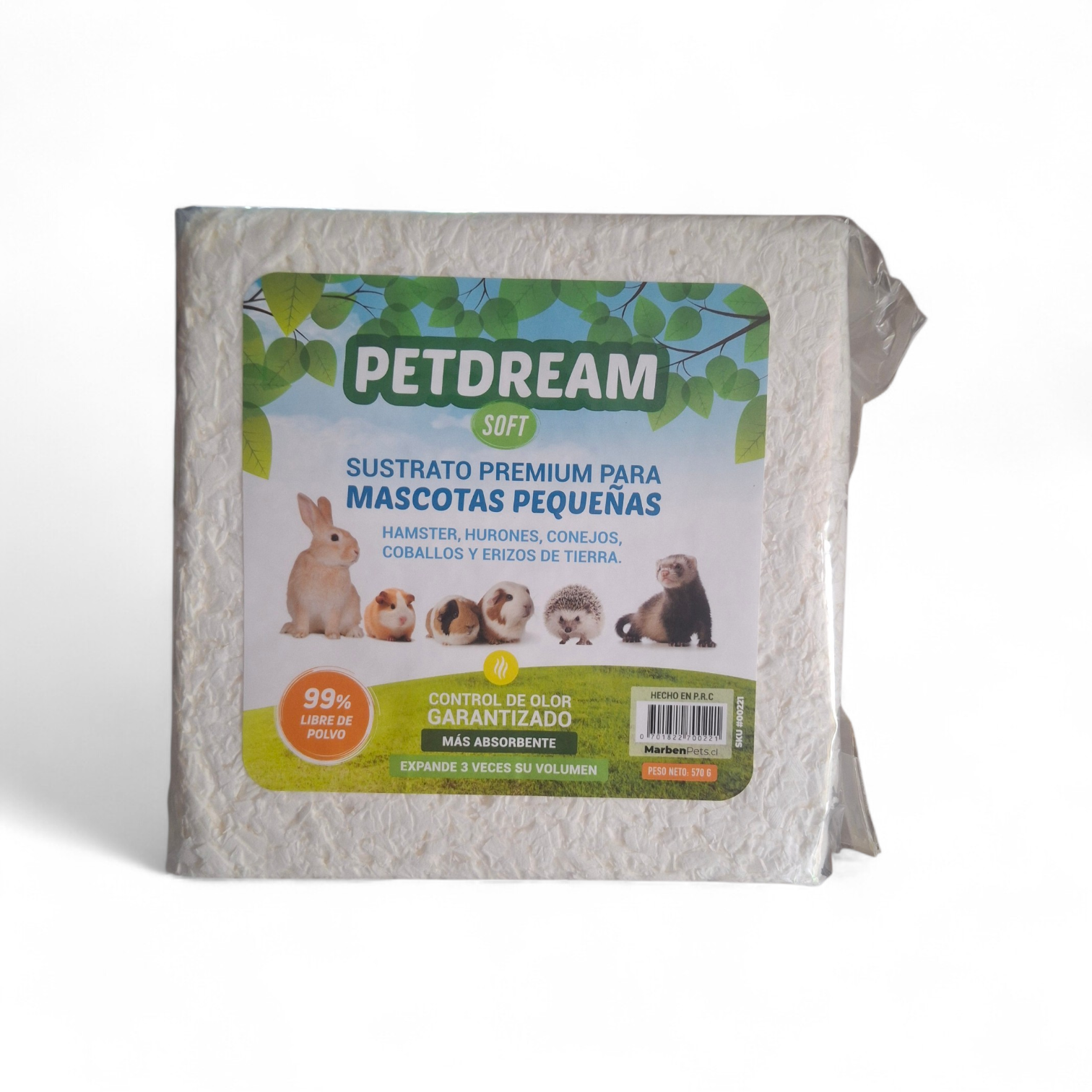 Sustrato papel sanitizado Petdream para mascotas - miniatura 2