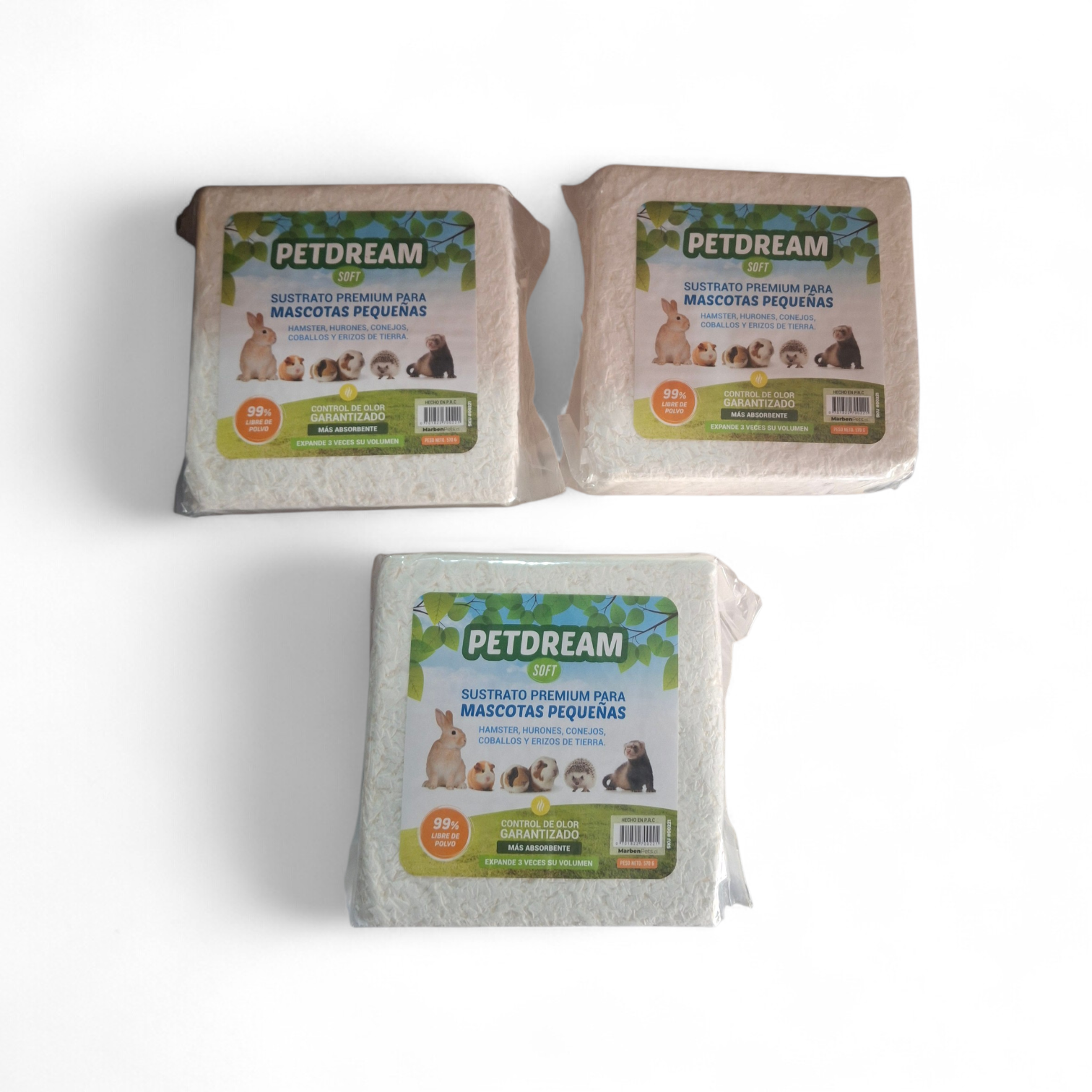 Sustrato papel sanitizado Petdream para mascotas - miniatura 3