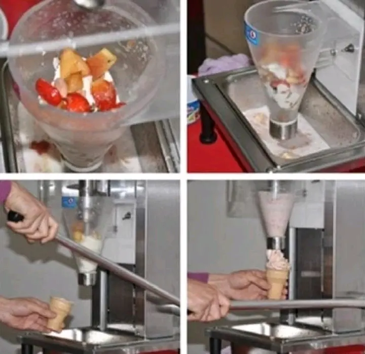 Máquina de Helados de Yogurt & Fruta Natural. - miniatura 2