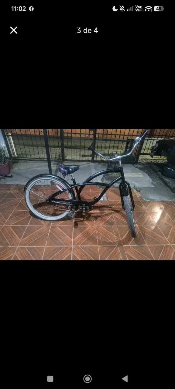 Bicicleta vintage negra - miniatura 2