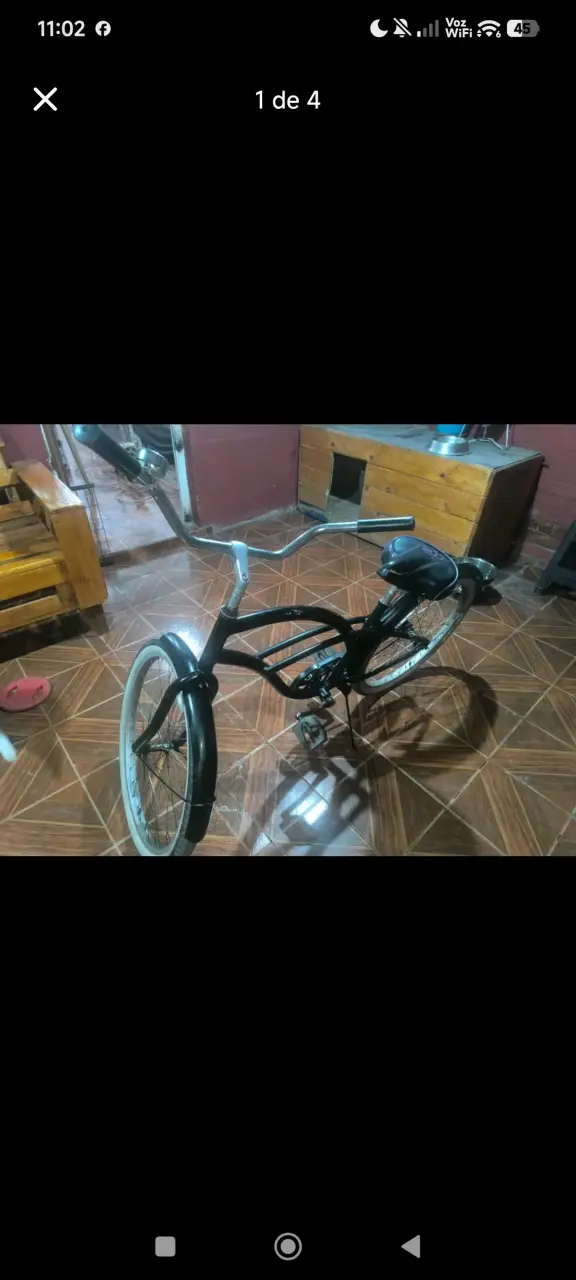 Bicicleta vintage negra - miniatura 4