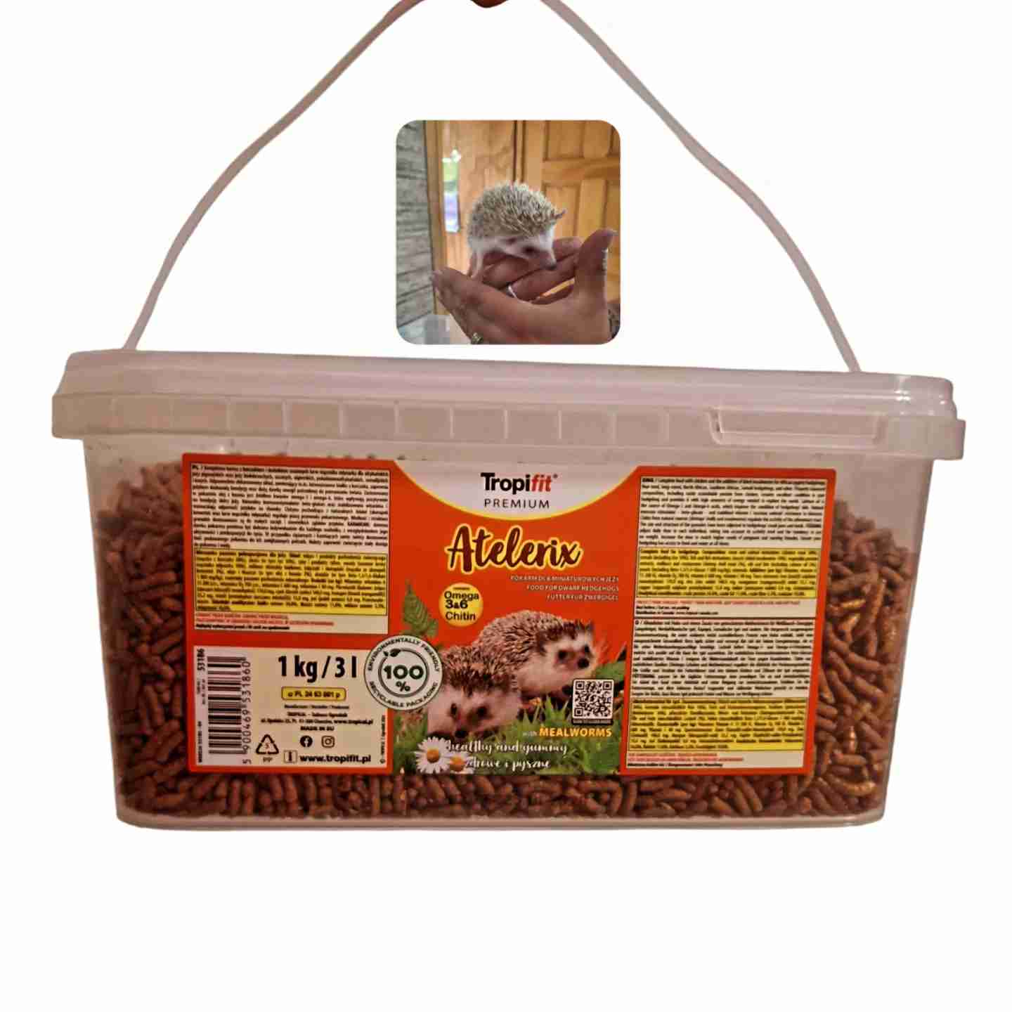 Alimento Tropifit para erizos 1kg - miniatura 1
