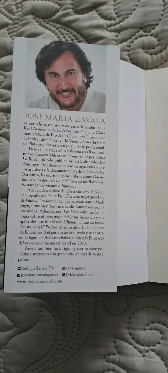 Libro El Profeta de José María Zavala - miniatura 3