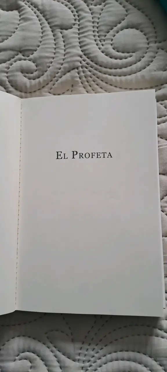 Libro El Profeta de José María Zavala - miniatura 4