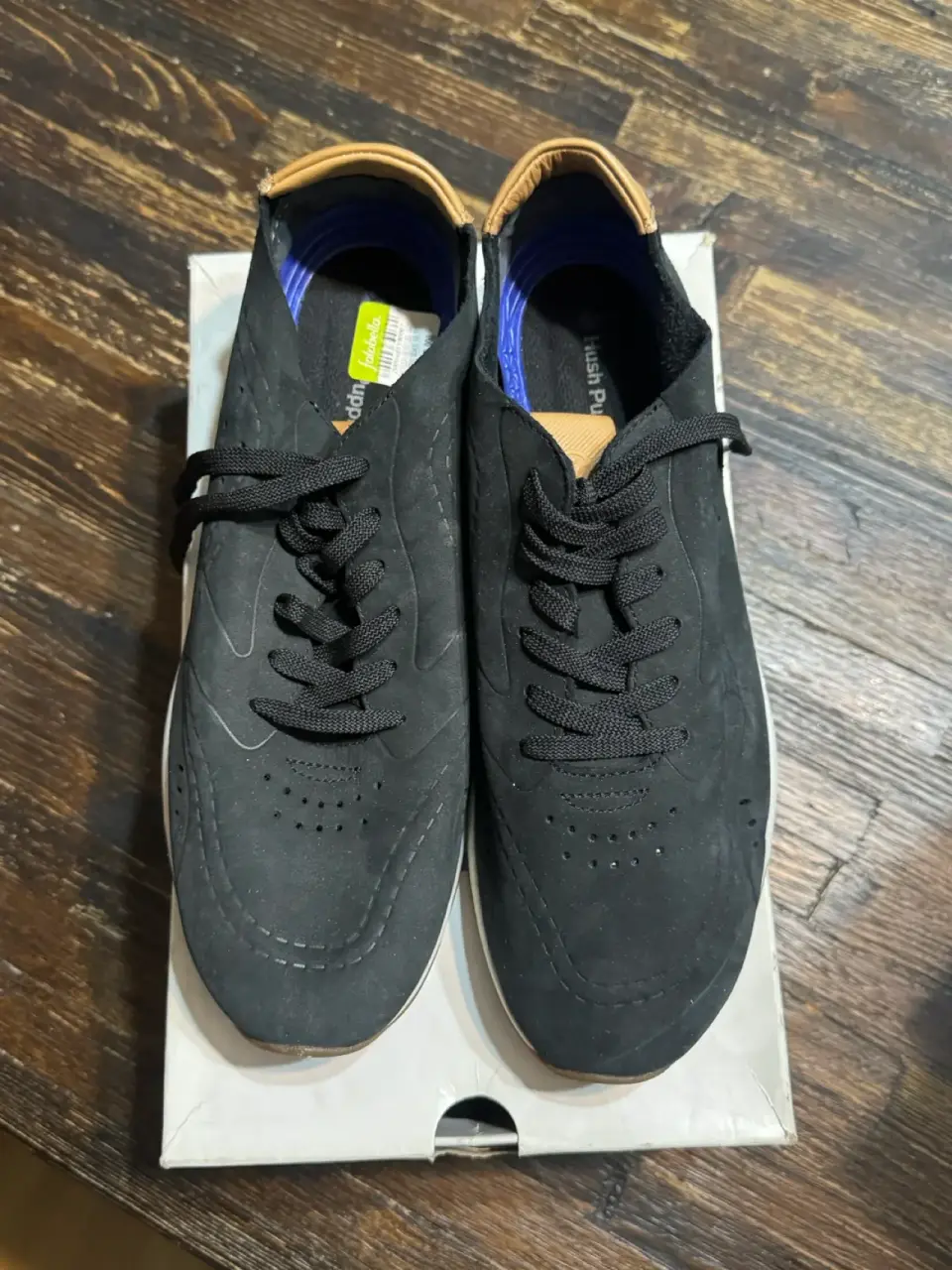Zapatillas negras Hush Puppies - miniatura 2