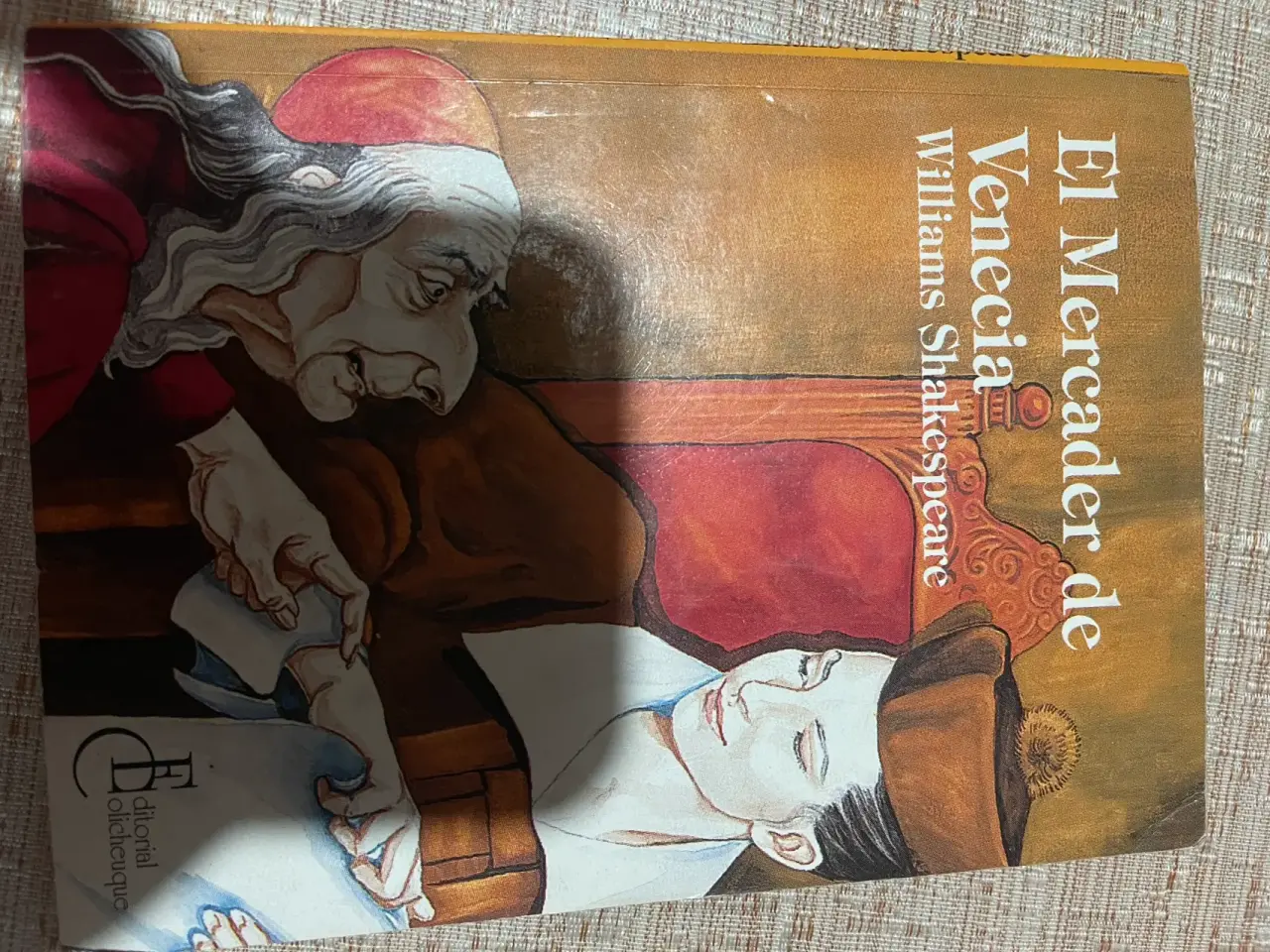 Libro El Mercader de Venecia