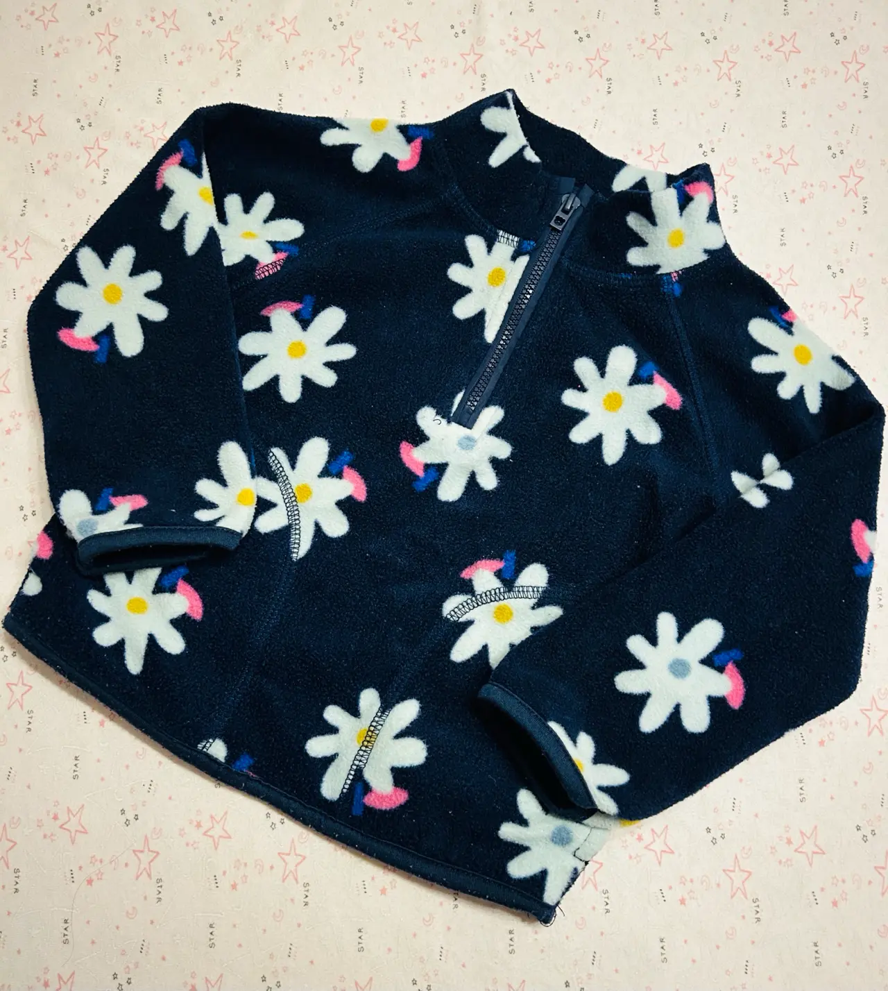 Chaqueta polar rosada para niña - miniatura 5