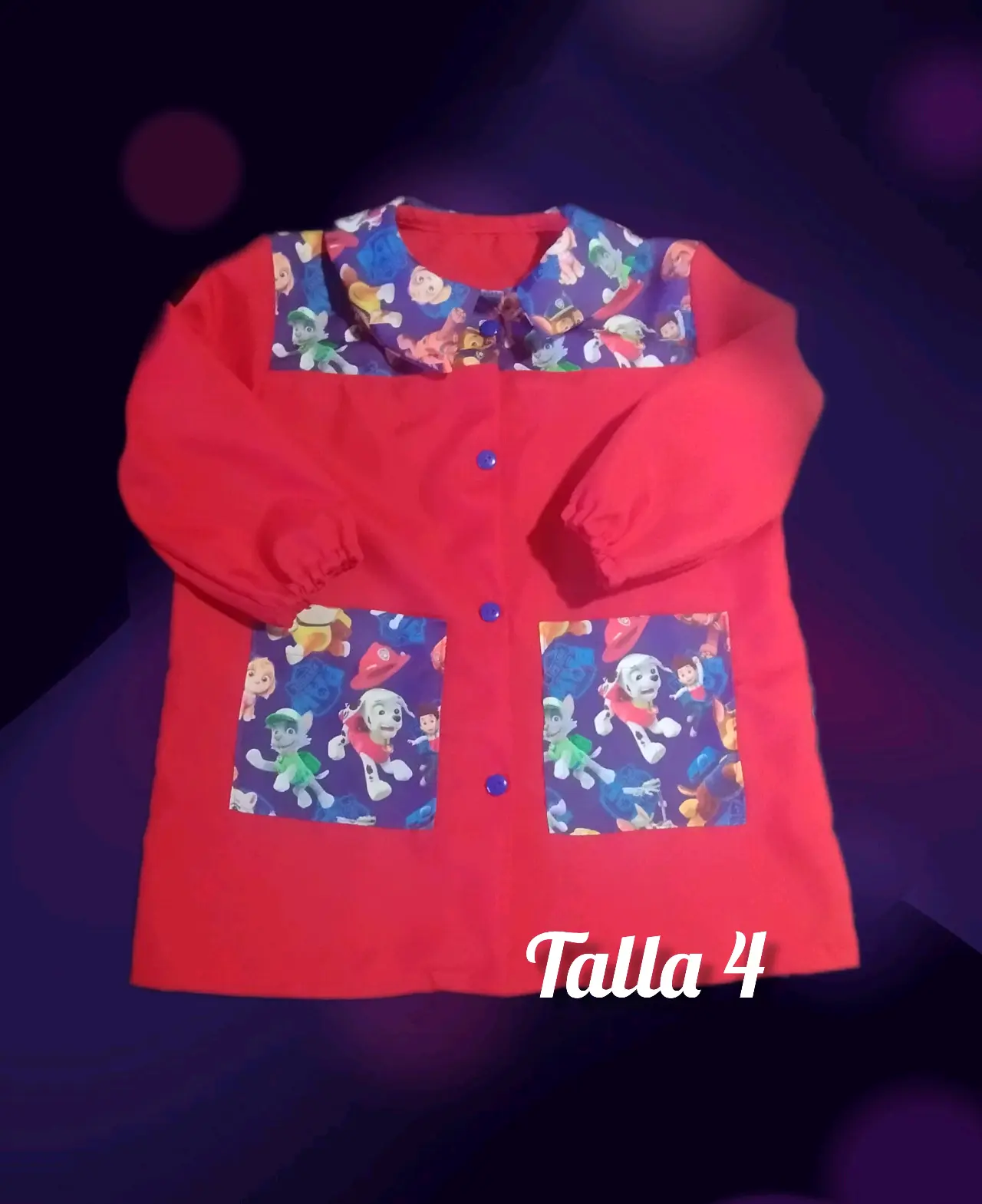 Delantal infantil colorido - miniatura 2