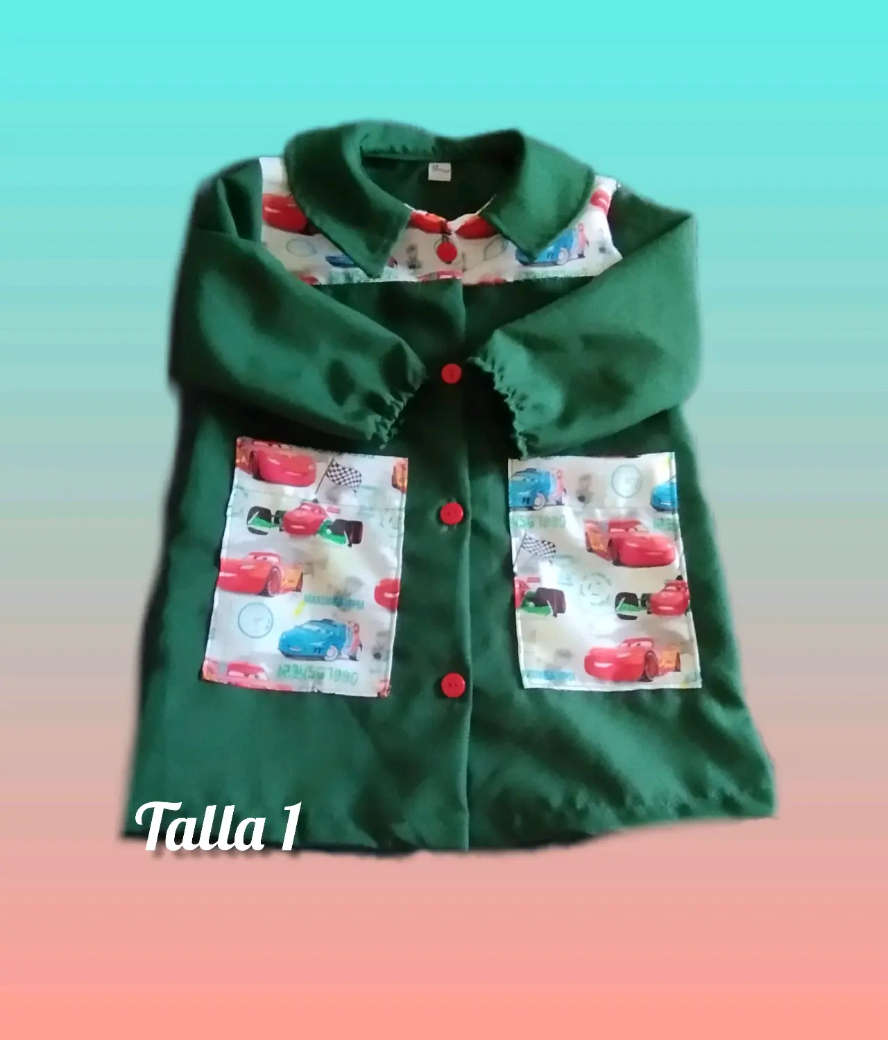Delantal infantil colorido - miniatura 5
