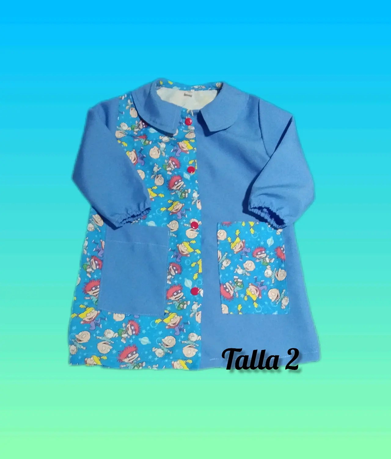 Delantal infantil colorido - miniatura 6