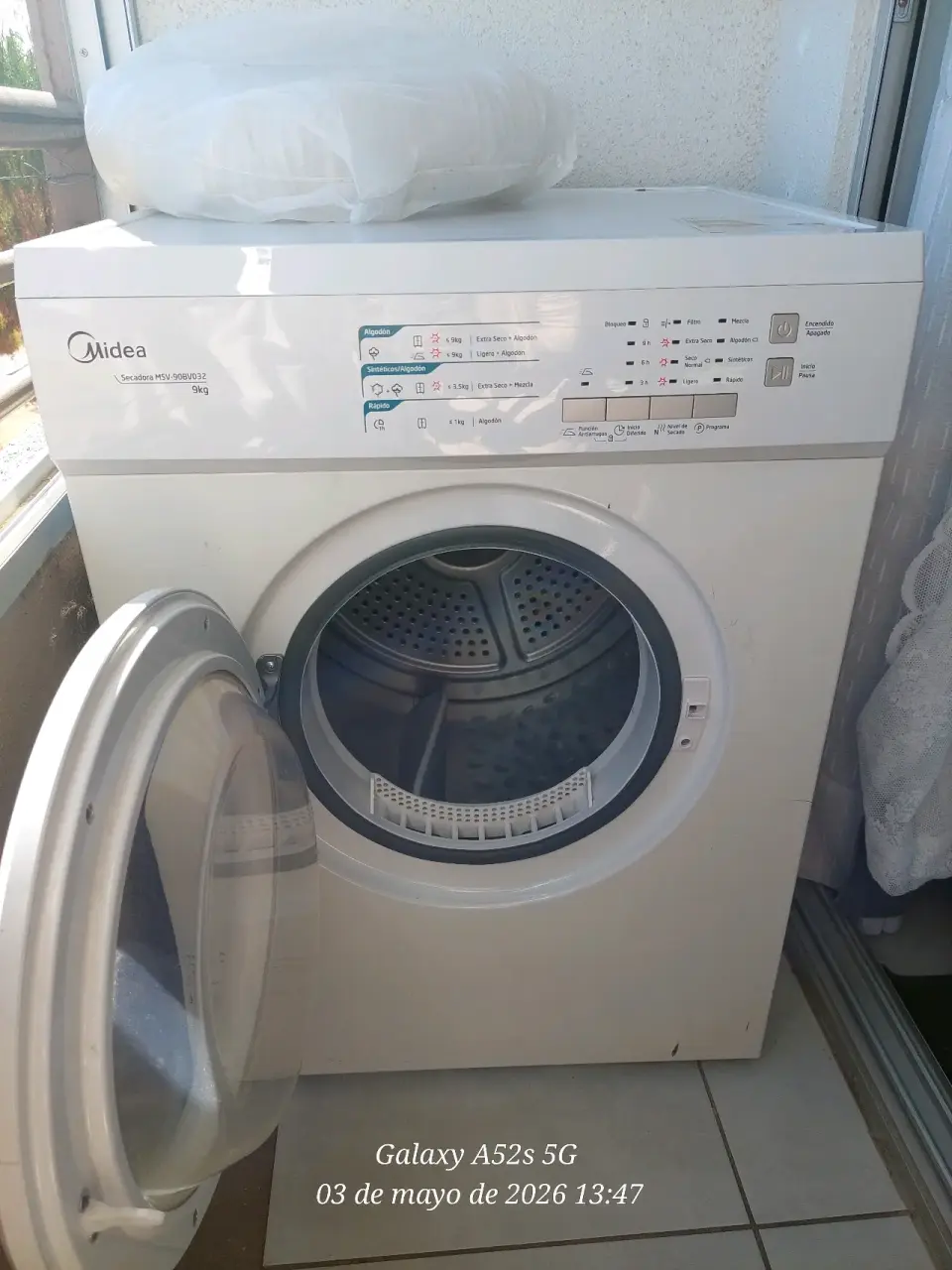 Secadora Midea 9kg blanca - miniatura 2