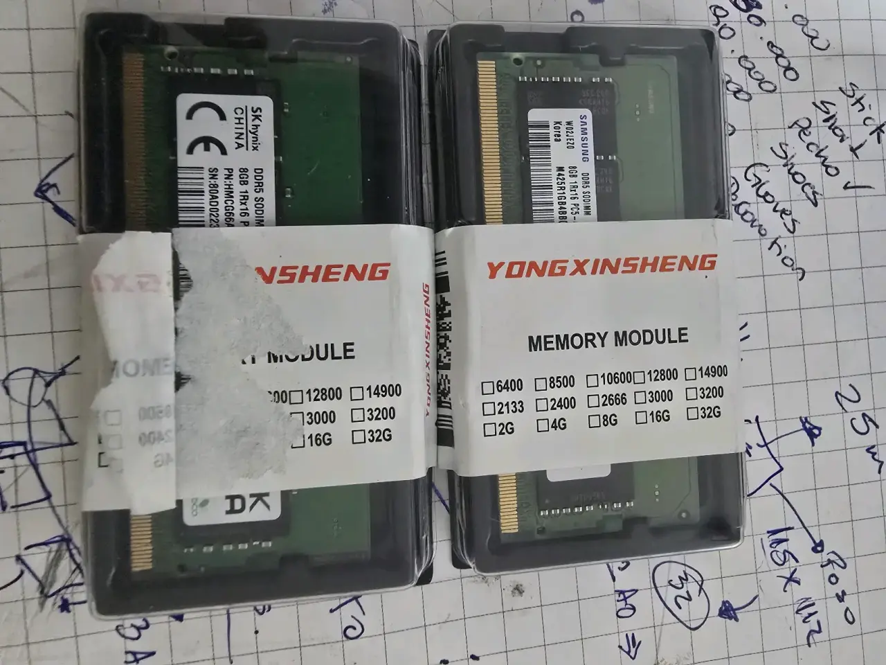 Módulos de memoria DDR5 8Gb 4800mhz - miniatura 1