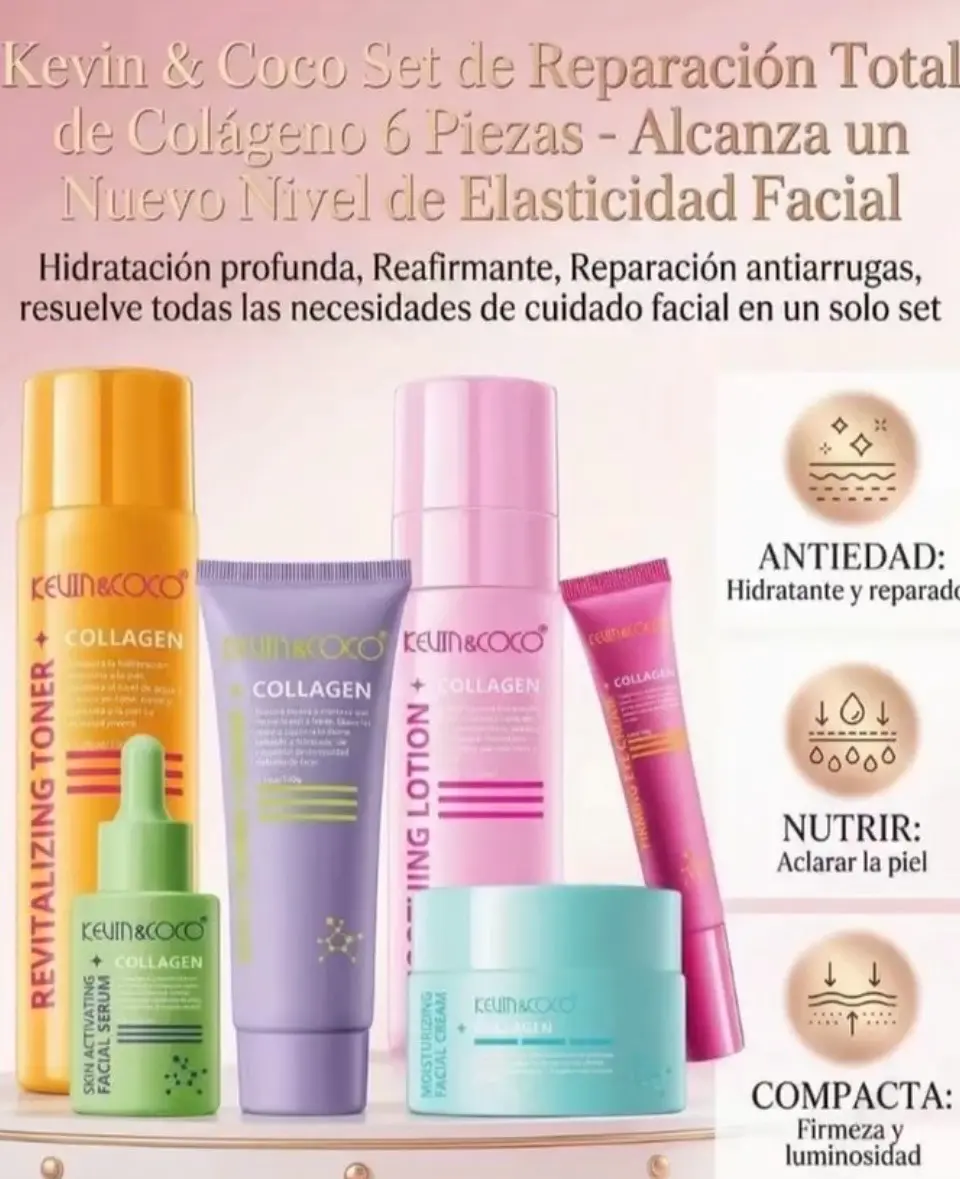 Set de cuidado facial colágeno - miniatura 5