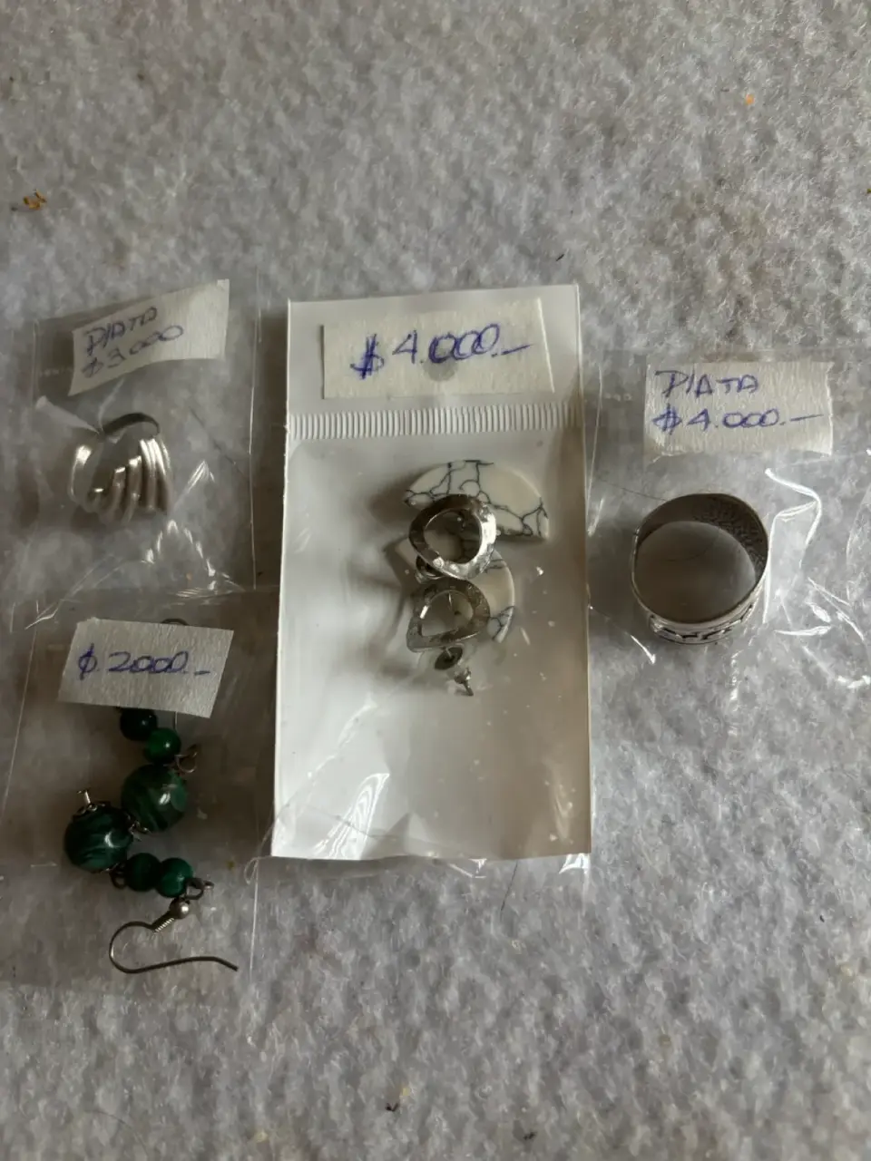 Set de joyas en plata - miniatura 1