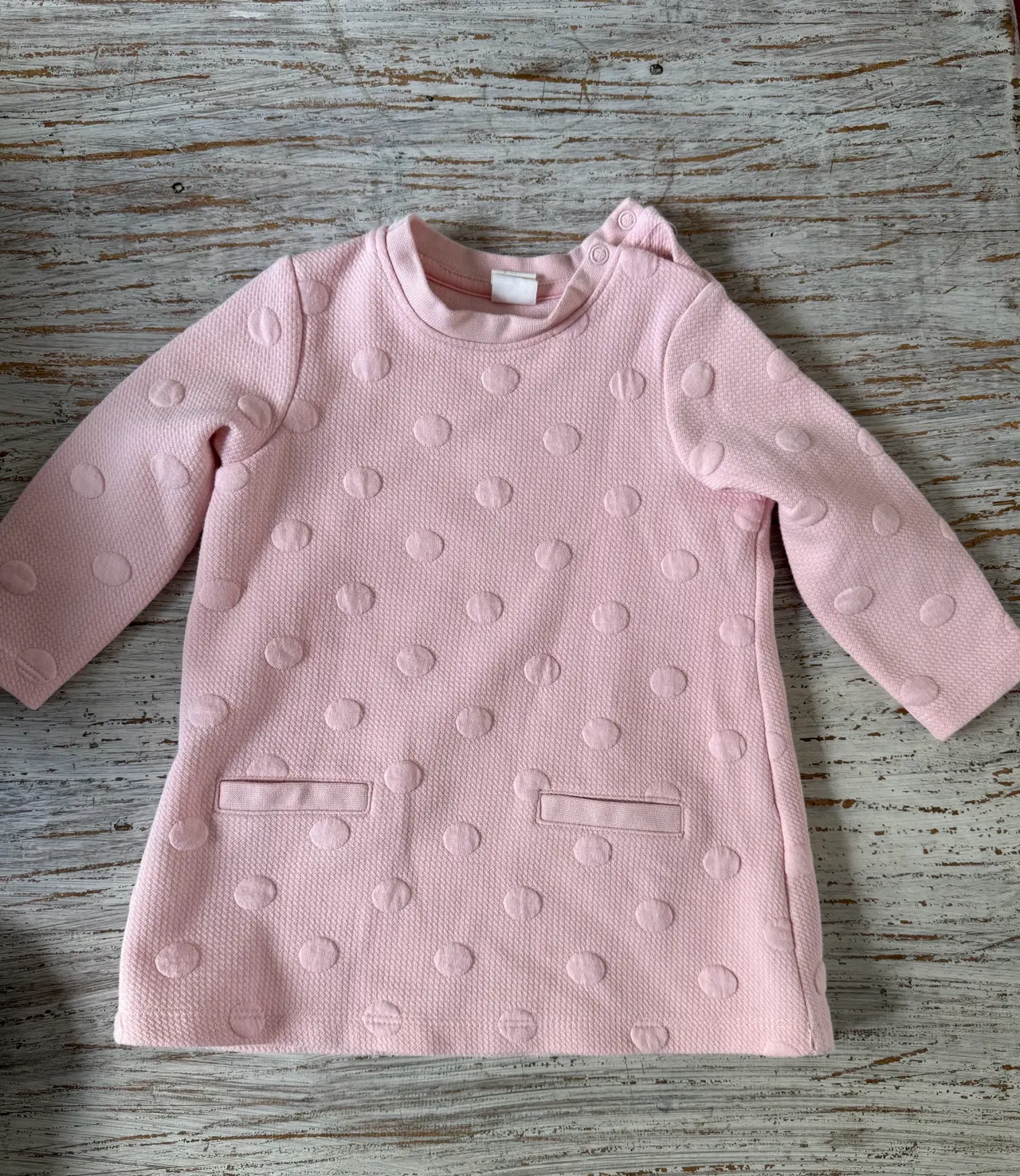 Vestidos de niñas colores pasteles HyM - miniatura 4