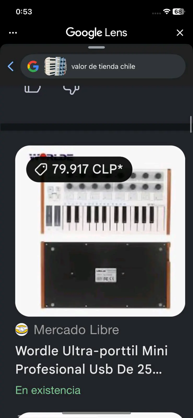 Teclado midi Worlde mini - miniatura 4