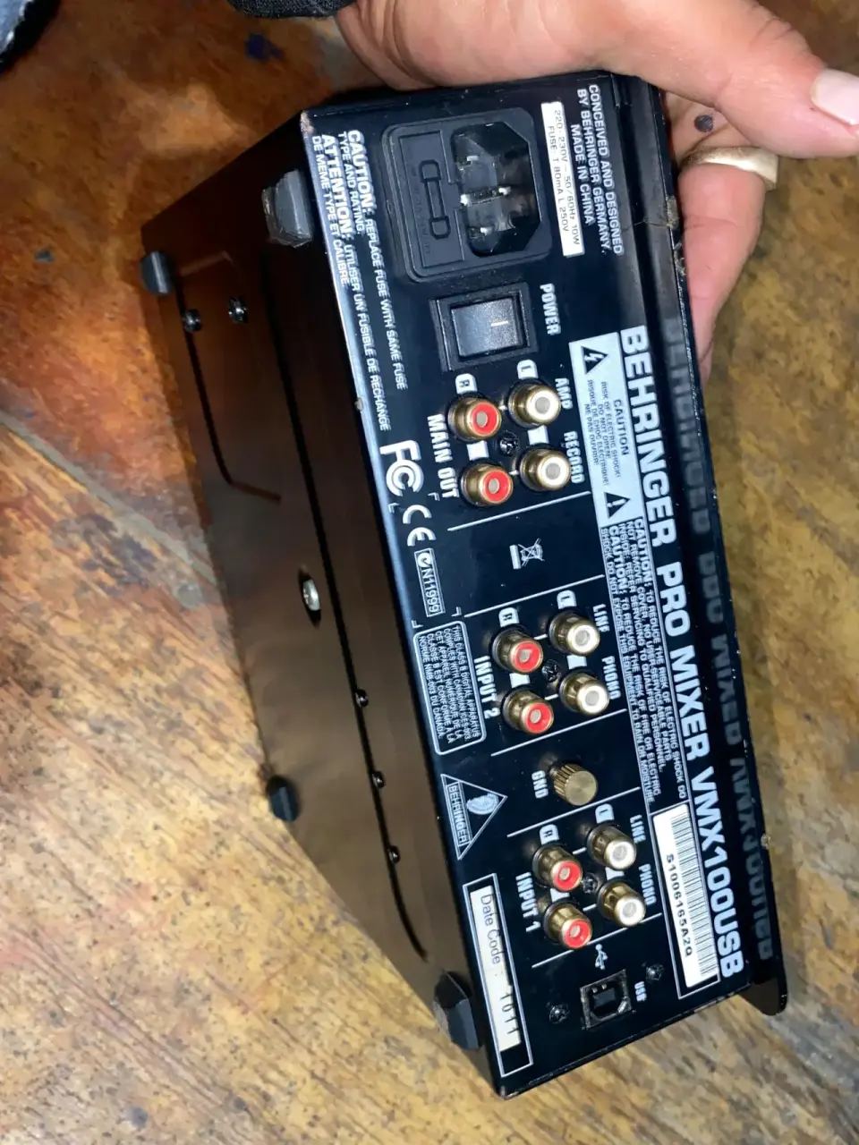 Mezclador Behringer VMX100 - miniatura 3