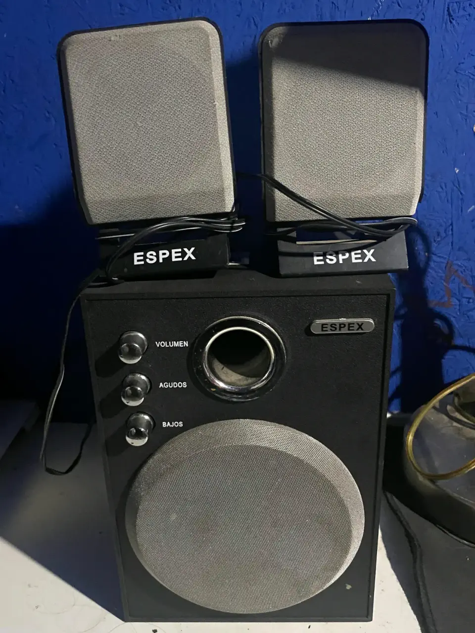 Parlantes Espex negros - miniatura 1