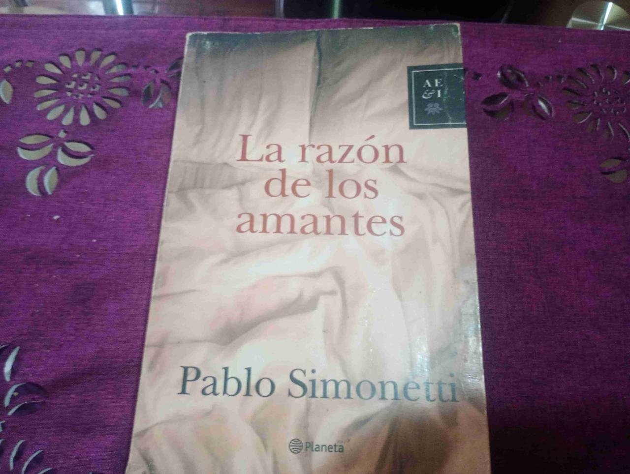 Libro 'La razón de los amantes'