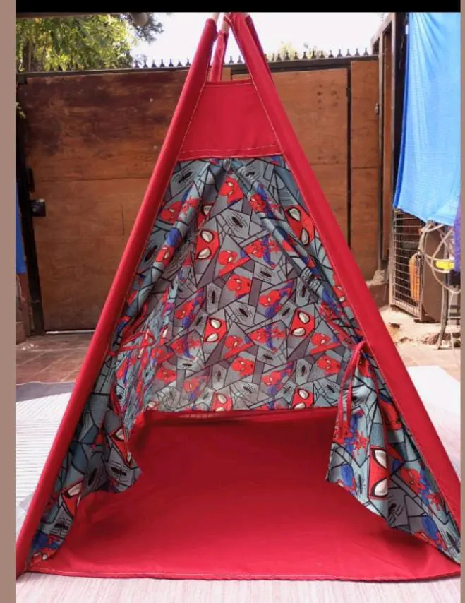 Tienda tipi infantil Spiderman