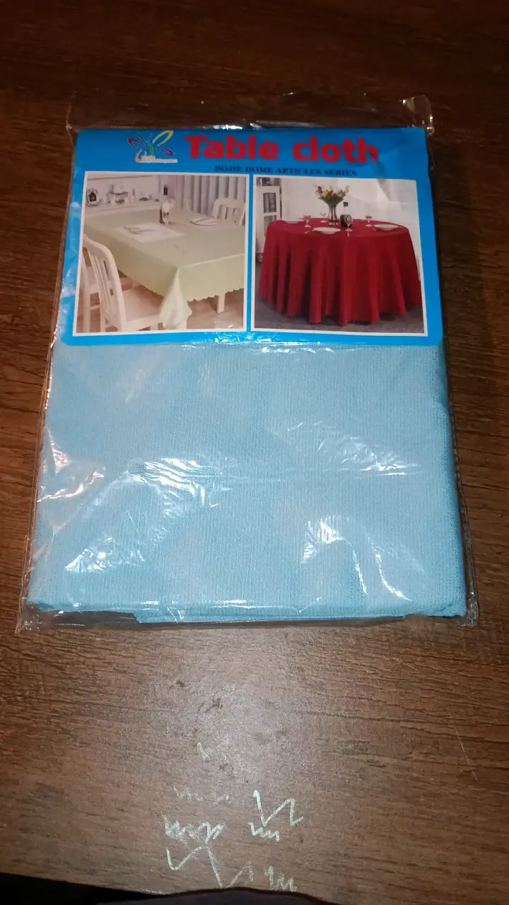 Mantel azul nuevo