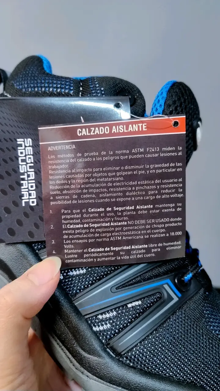 Zapato de seguridad VFlex V930 Azul - miniatura 4