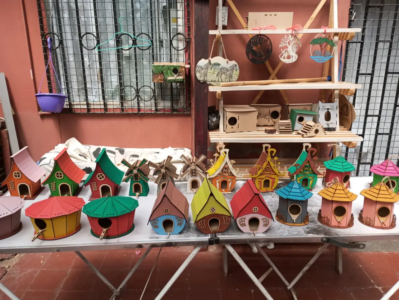 Casitas de adorno o para pájaros - miniatura 2