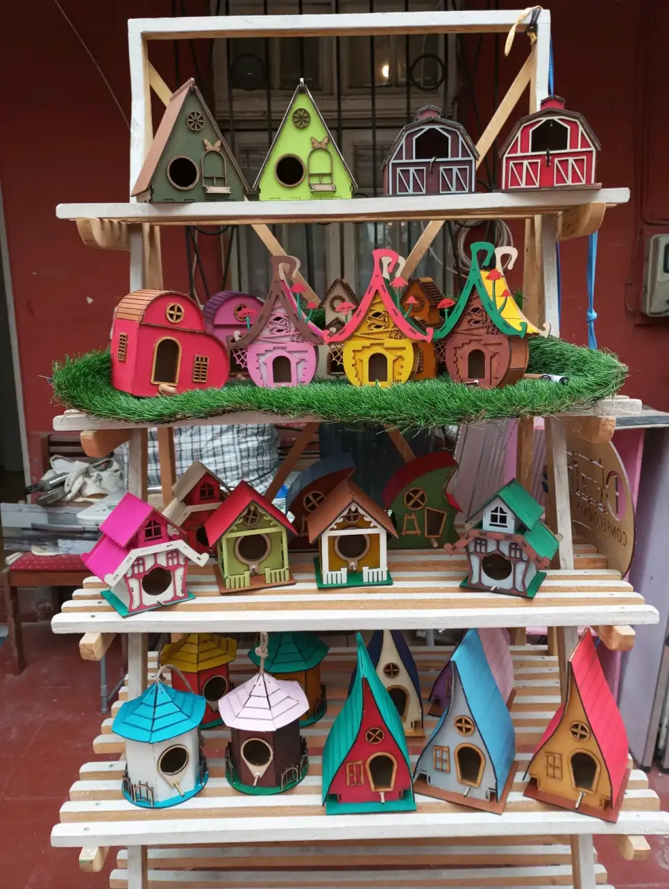 Casitas de adorno o para pájaros - miniatura 3