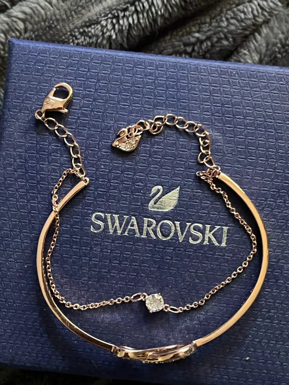Pulsera Swarovski con símbolo infinito - miniatura 2