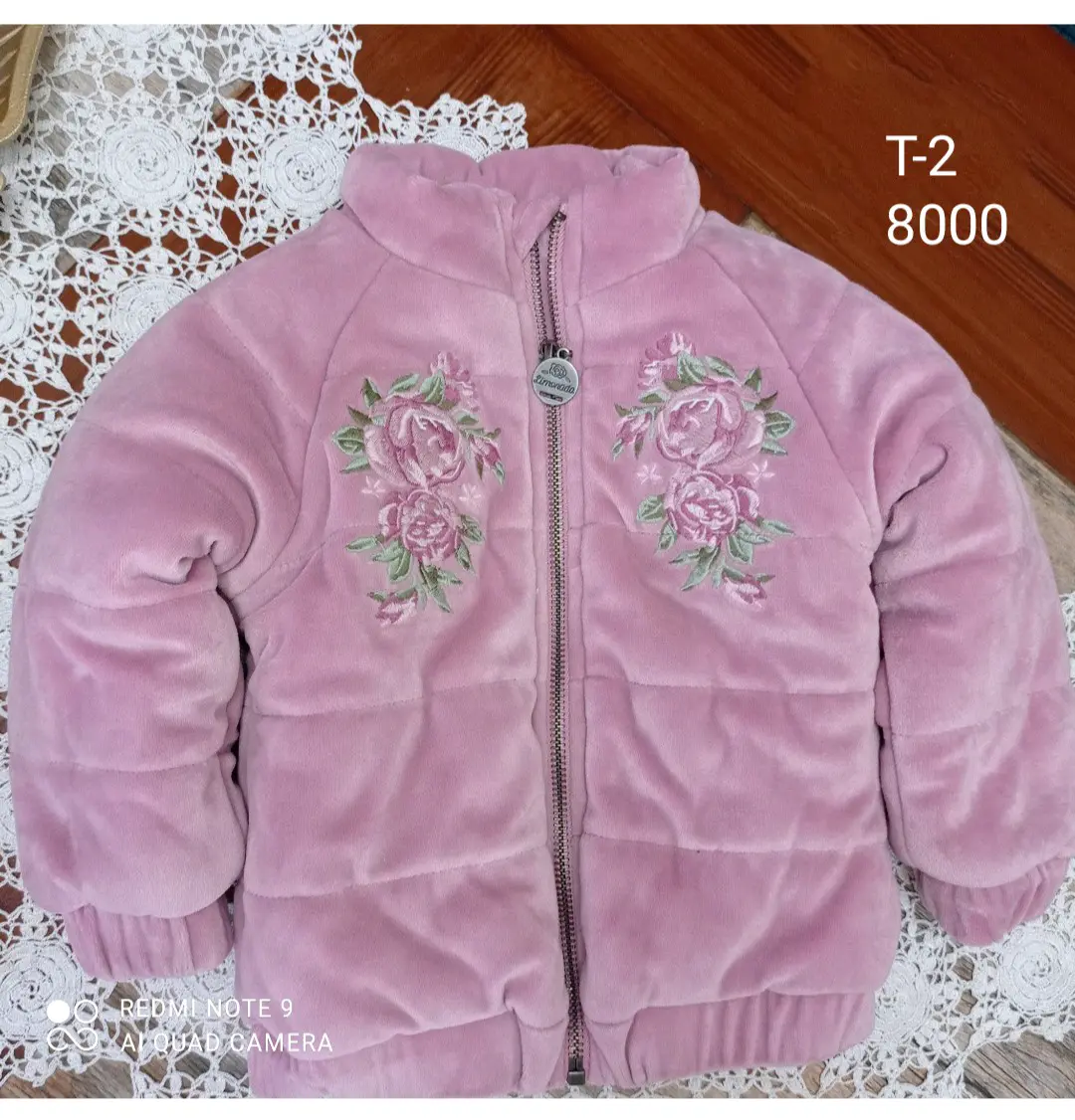 Chaqueta gris bordada - miniatura 5