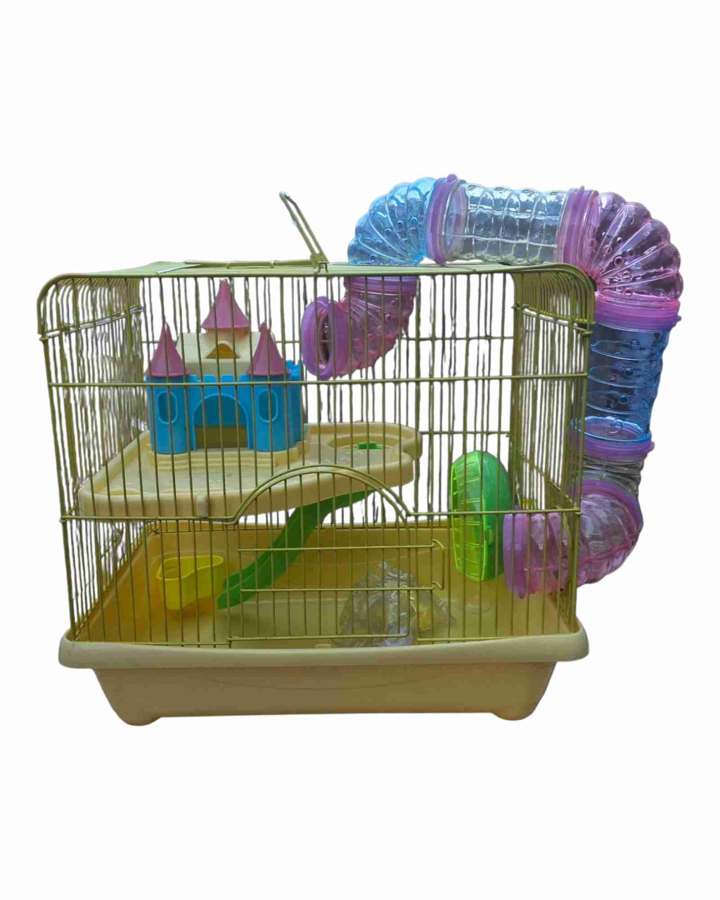 Jaula con tubos para hamster - miniatura 2