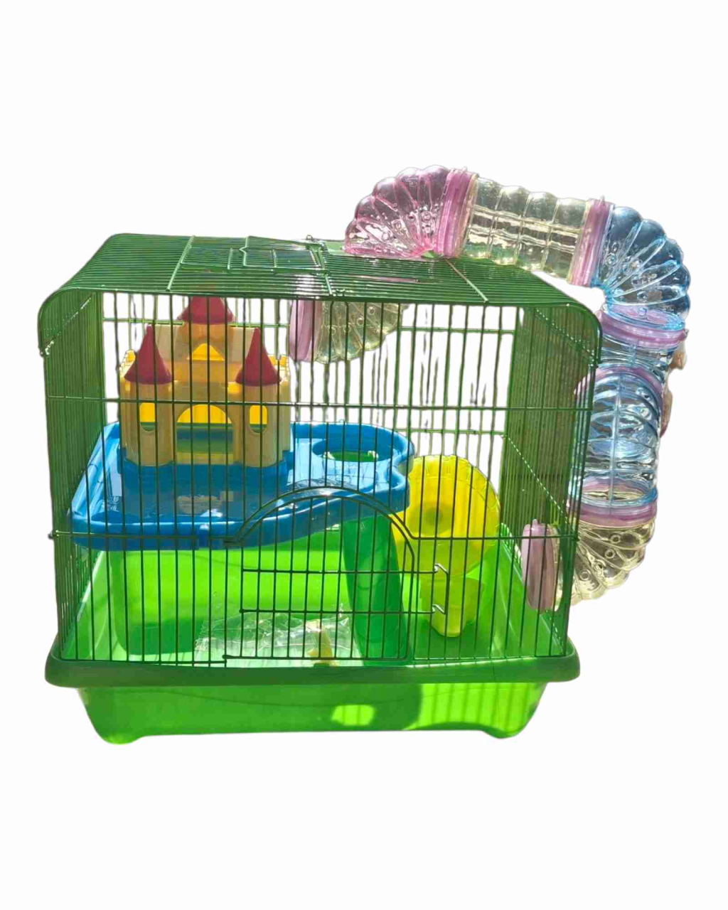 Jaula con tubos para hamster - miniatura 3
