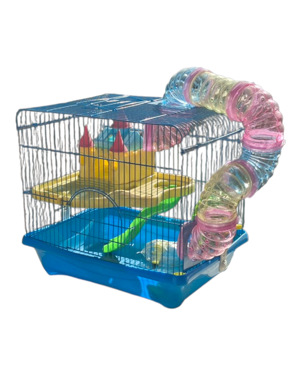 Jaula con tubos para hamster - miniatura 4