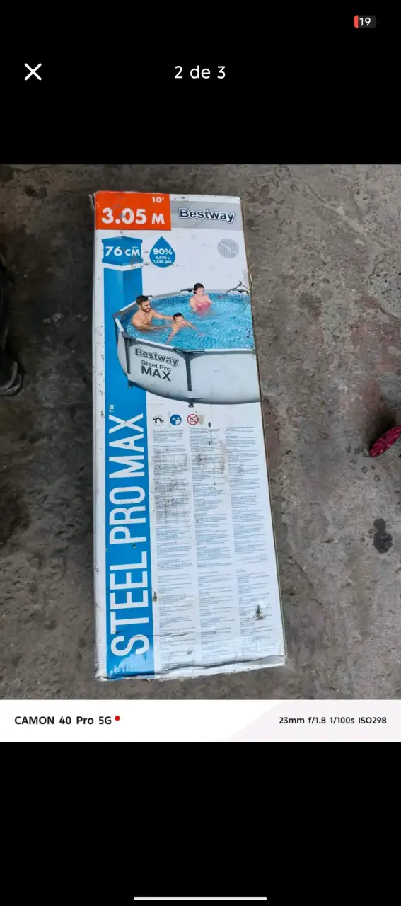Piscina Bestway Steel Pro Max 3.05M - miniatura 2