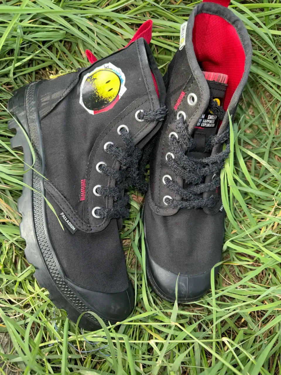 Botas negras Palladium impermeables