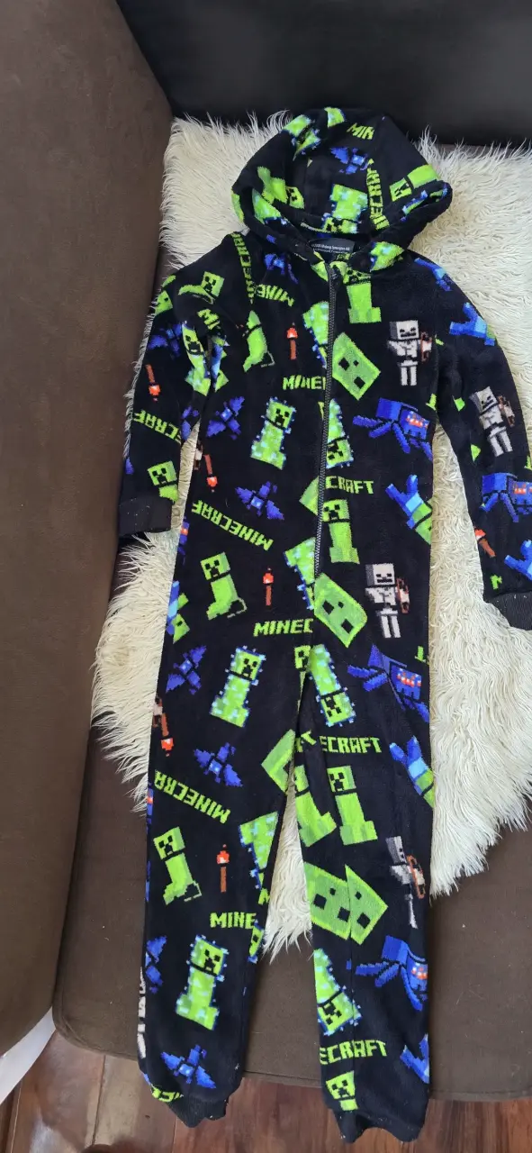 Pijama entero Minecraft infantil
