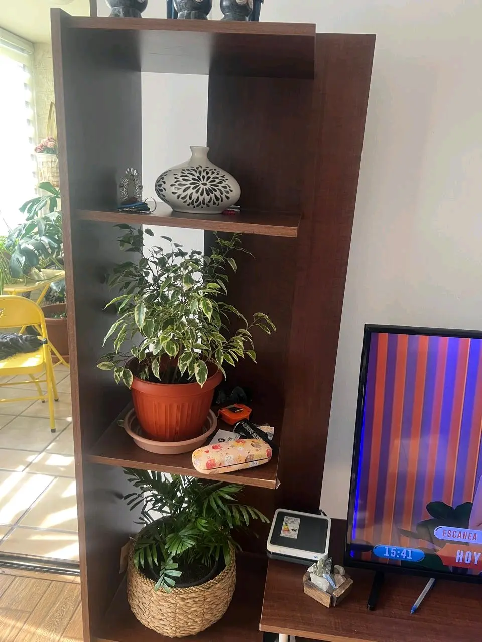 Gabinete de TV con estantes - miniatura 3