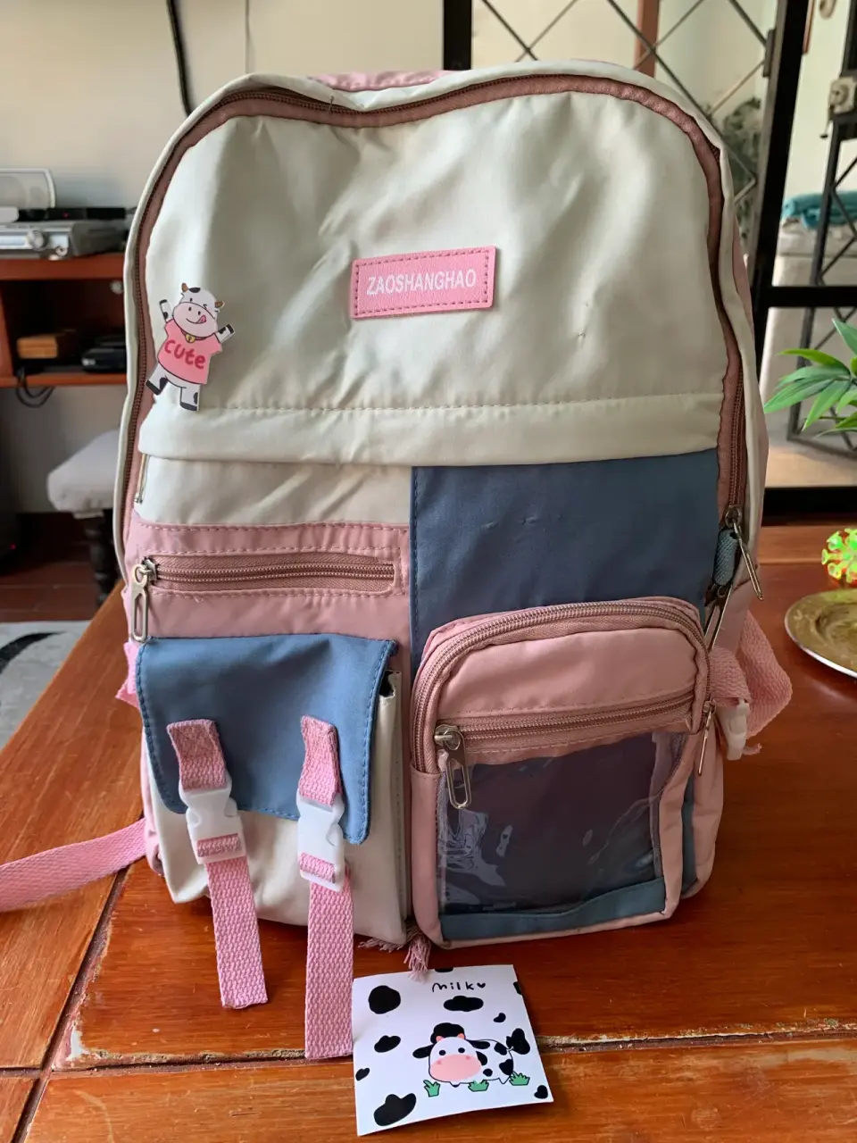 Mochila multicolor estilo cute - miniatura 1