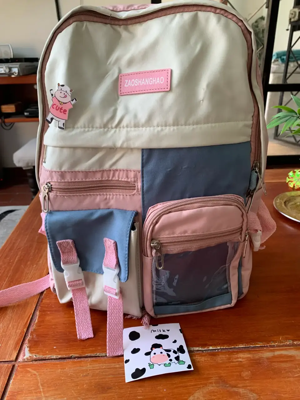 Mochila multicolor estilo cute - miniatura 4