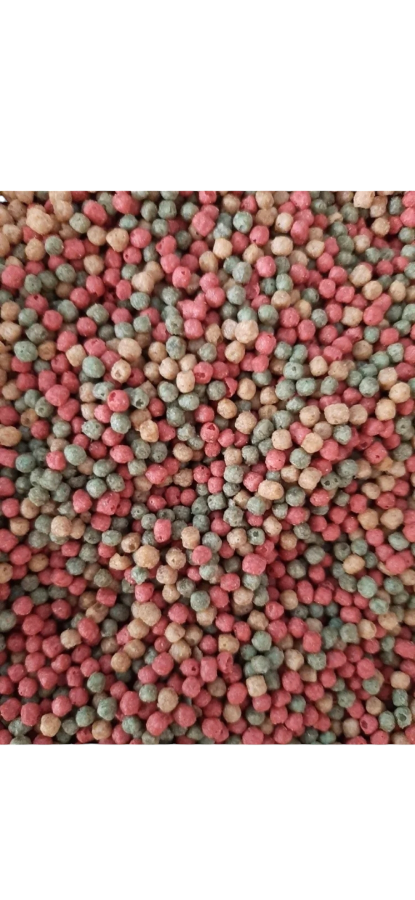 Alimento para peces mixto 3 colores. - miniatura 3