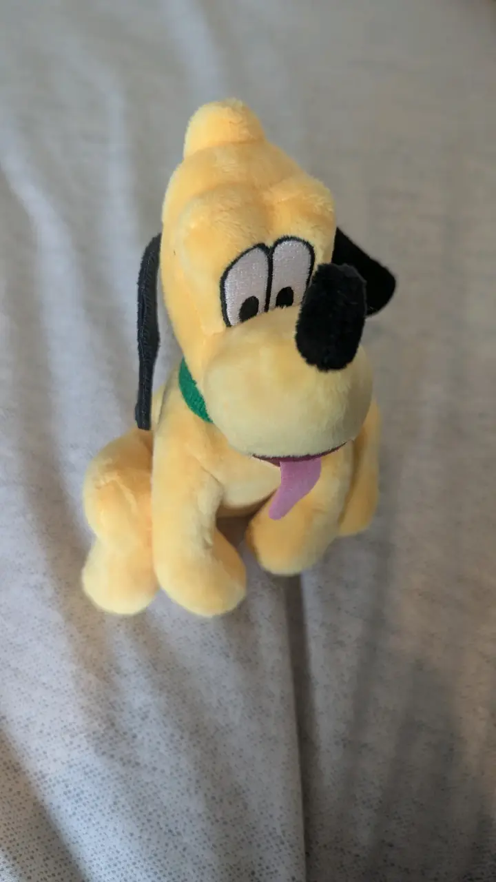 Peluche Pluto 12 cms - miniatura 1