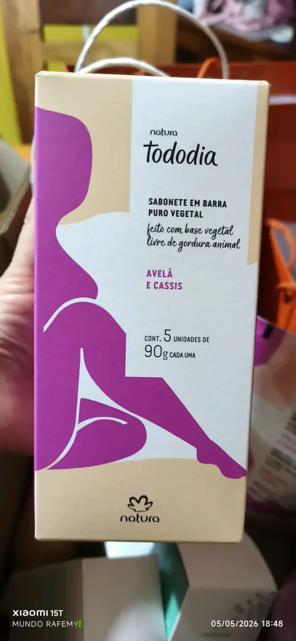 Set jabones Natura avellana y cassis - miniatura 1