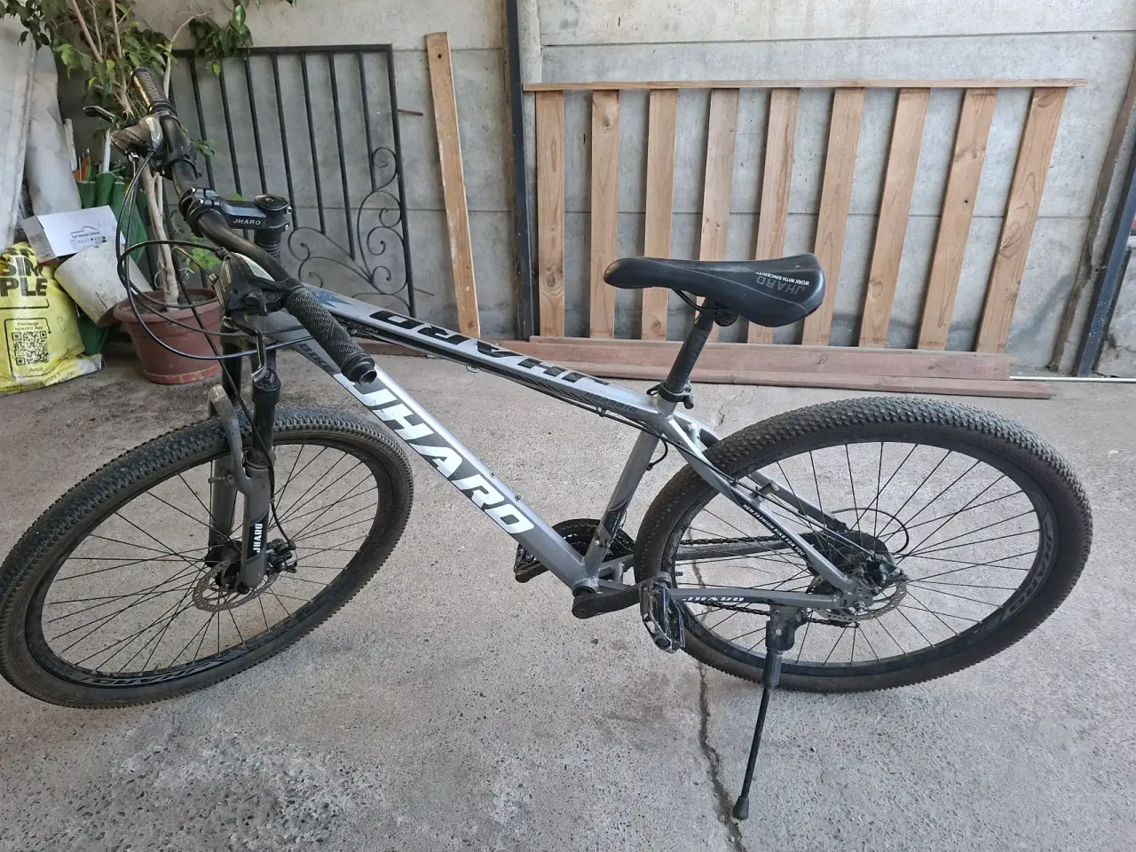Bicicleta montaña JHARO gris - miniatura 2
